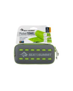 Sea to Summit Pocket Towel L grün