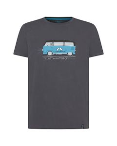 La Sportiva Van T-Shirt Carbon/Topaz